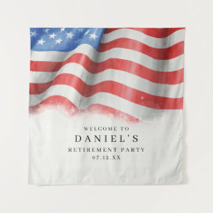 American Flag Tapestry