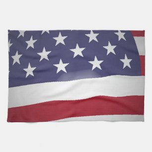 AMERICAN FLAG TEA TOWEL