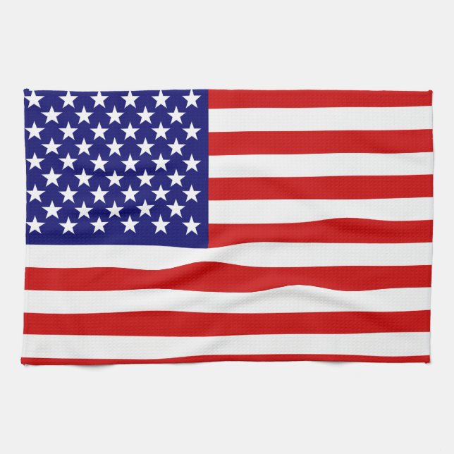 American flag tea towel (Horizontal)