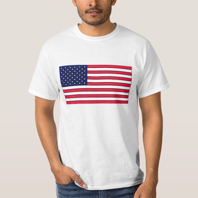 American Flag Tee (Front)