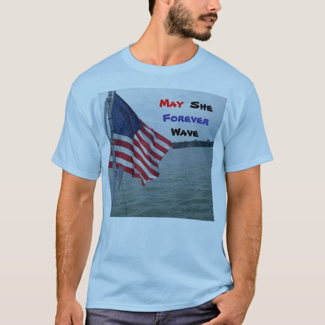 AMERICAN FLAG tee (Front)