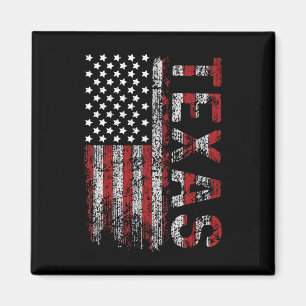 American Flag Texas 4th Of July Tees Men, Women An Magnet