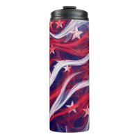 American flag Thermal Tumbler