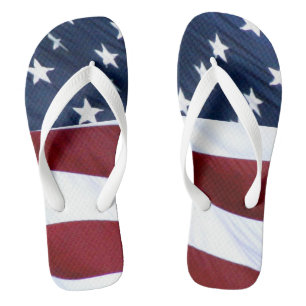 American flag thongs