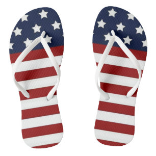 American flag thongs
