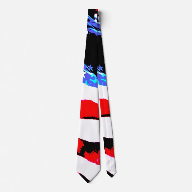 American flag tie (Front)