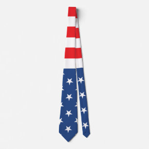 American Flag Tie