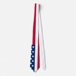 American Flag Tie