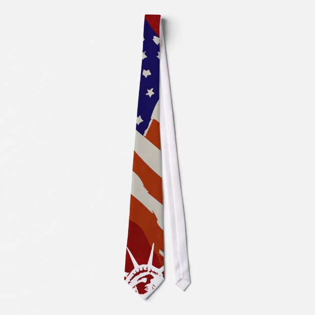 American Flag Tie (Front)