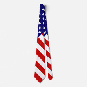 American Flag Tie