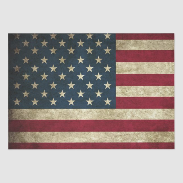 American Flag Tissue Paper (Front)