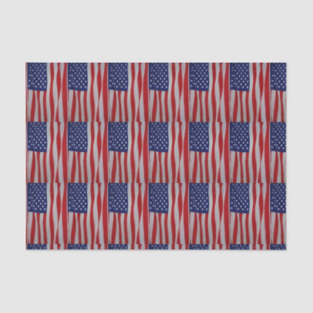 American Flag Tissue Paper (Front)