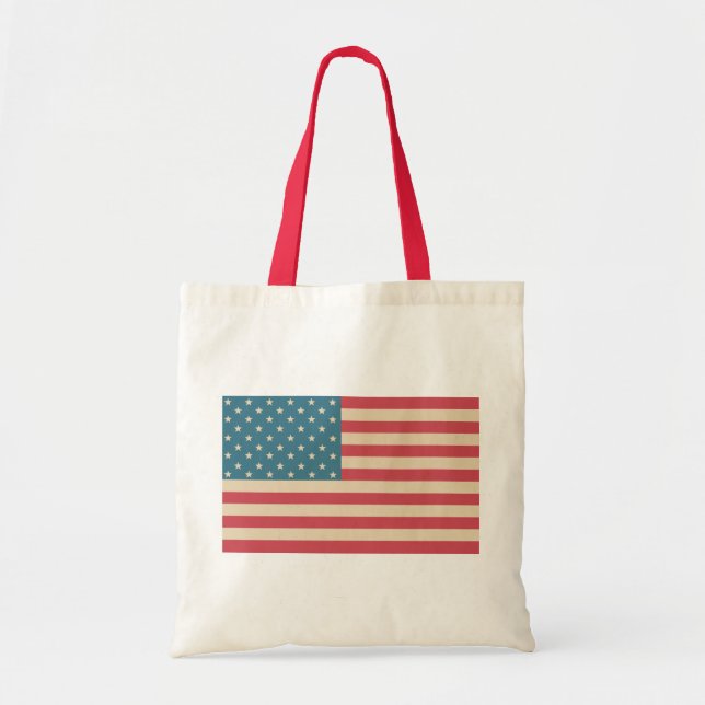 American Flag Tote Bag (Front)