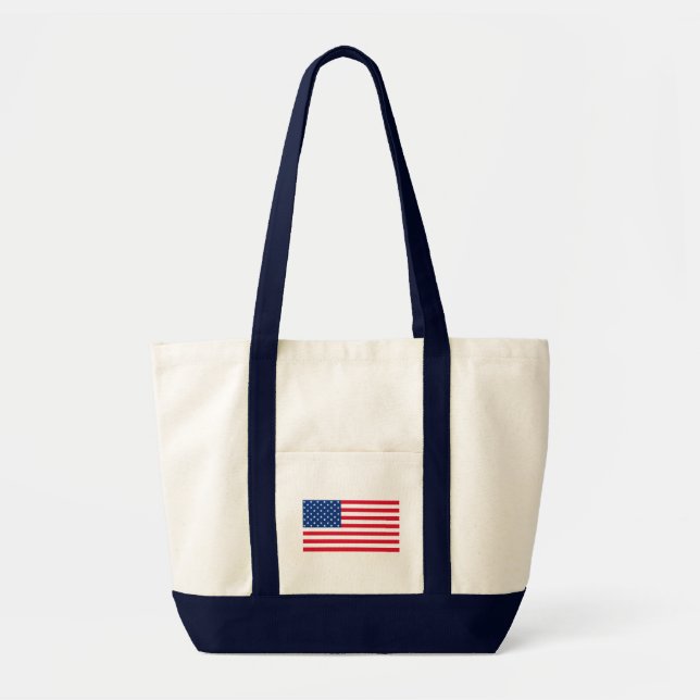 American Flag Tote Bag (Front)