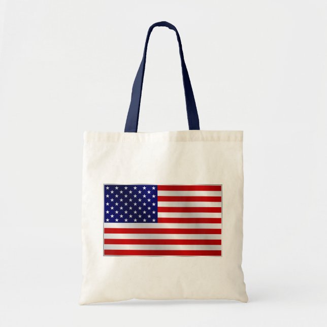 American Flag Tote Bag (Front)