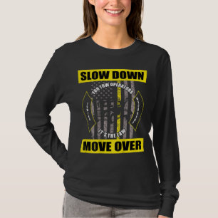 American flag tow truck driver T-Shirt