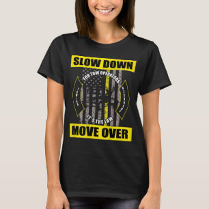 American flag tow truck driver T-Shirt