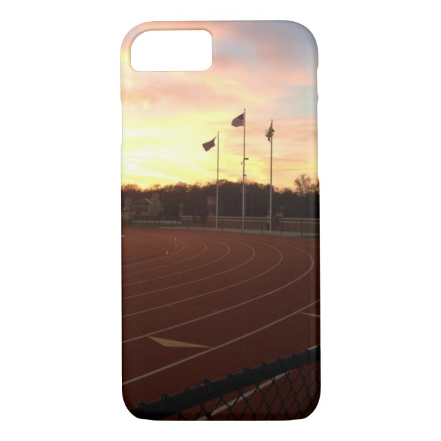 American Flag Track and Field iPhone 7 case (Back)