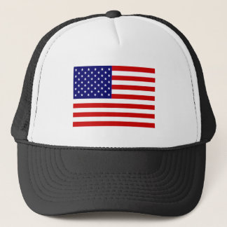 American Flag Trucker Hat