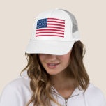 American Flag Trucker Hat Patriotic<br><div class="desc">USA Flag Hats - United States of America - Flag - Patriotic - Independence Day - July 4th - Customisable - Choose / Add Your Unique Text / Colour / Image - Make Your Special Caps Gift - Resize and move or remove and add elements / image with customisation tool....</div>