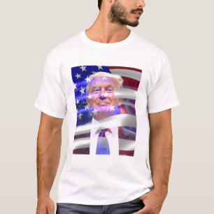 american flag trump 2020 T-Shirt