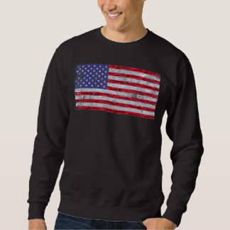 American Flag Us Fisherman Alligator Gar Fishing Sweatshirt