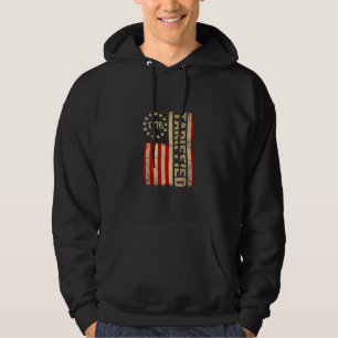American Flag USA 1776 American Tarrifs Hoodie