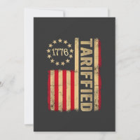 American Flag USA 1776 American Tarrifs