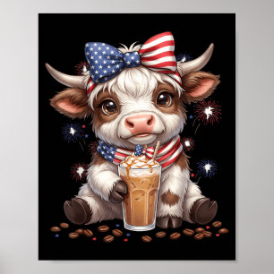 American Flag USA Flag Patriotic 4th of July Poster