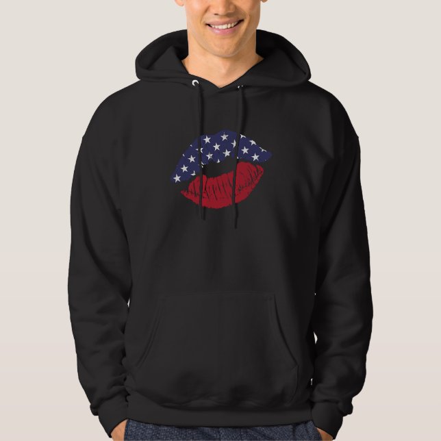 American Flag USA Hoodie (Front)