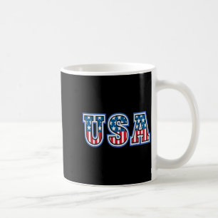 American Flag Usa Independence Day Shirt Women Men Coffee Mug