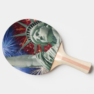 american flag usa ping pong paddle