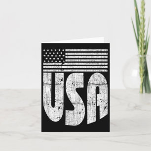 American Flag Usa Pocket Us Flag Happy 4th Of July Card