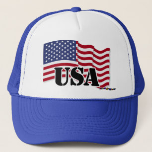 American Flag - USA Trucker Hat