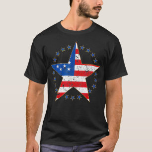 American Flag USA United States of America _13 T-Shirt