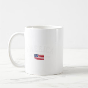 American Flag Usa United States Of America Us 4th Coffee Mug