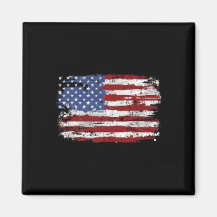 American Flag Usa United States Of America Us 4th Magnet