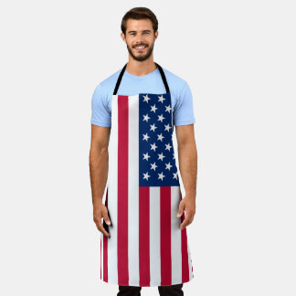 American Flag - vertical Apron