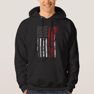 American Flag Viking Norseman Odin Thor Hoodie