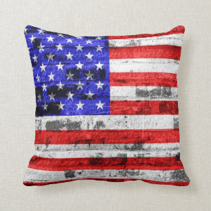 American Flag Vintage 2 Cushion