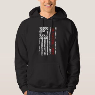 American Flag Vintage Dachshund Mum Wiener Doxie S Hoodie