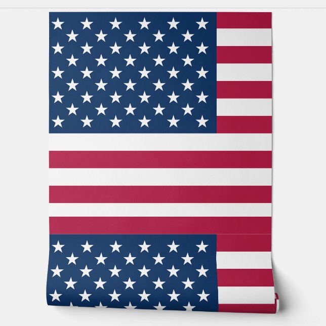 American flag wallpaper (Unrolling)
