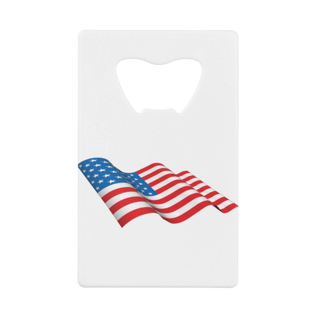 American Flag waving (Front)