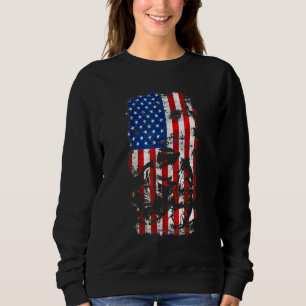 American Flag Welder Patriotic Welder Mens Welding Sweatshirt
