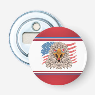 American Flag with an Eagle Bottle Opener