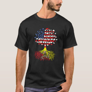 American Flag With Sicilian Roots Premium T-Shirt