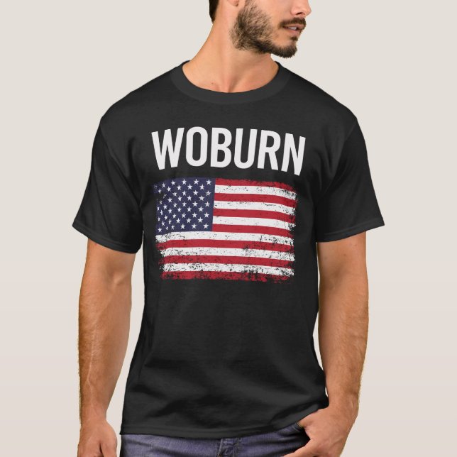 American Flag Woburn T-Shirt (Front)