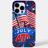 American Flags 4th of July