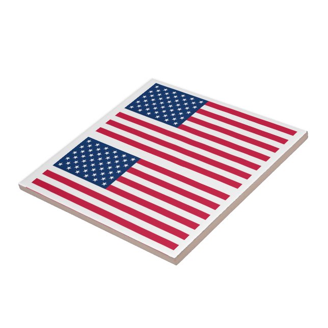 American Flags Tile USA (Side)