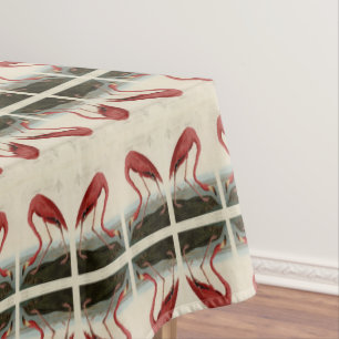 American Flamingo from Audubon's Birds of America Tablecloth